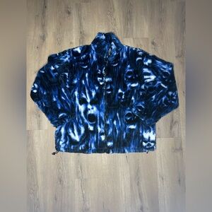 Warren Lotas Wall of Flesh ‘Blue’ Zip-Up Jacket